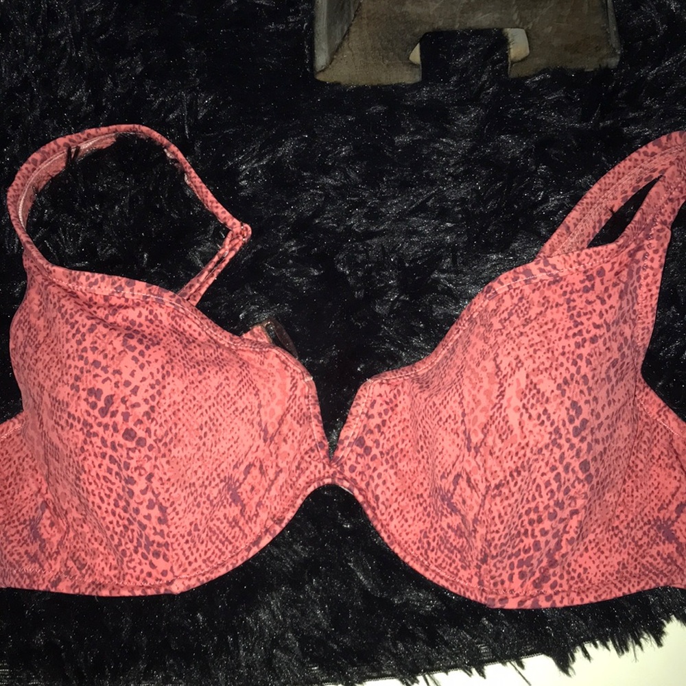 Shade & Shore Snake Skin bathing suit top
